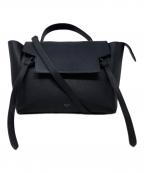 CELINEセリーヌ）の古着「CELINE（セリーヌ）　189153ZVA　Micro Belt Bag　S LM5107」｜ブラック