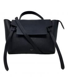 CELINE（セリーヌ）の古着「CELINE（セリーヌ）　189153ZVA　Micro Belt Bag　	S LM5107」｜ブラック