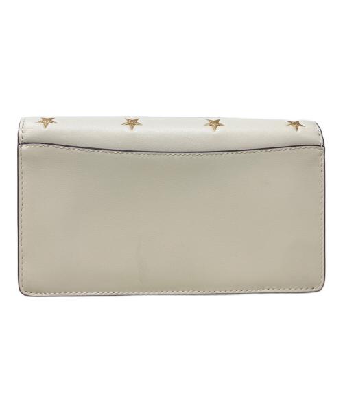COACH（コーチ）COACH (コーチ) ボックスド アンナ フォルドオーバー クラッチ クロスボディ バッグ　COACH（コーチ）　CX182 アイボリーの古着・服飾アイテム