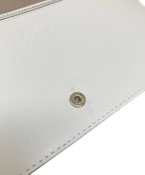 COACH（コーチ）COACH (コーチ) ボックスド アンナ フォルドオーバー クラッチ クロスボディ バッグ　COACH（コーチ）　CX182 アイボリーの古着・服飾アイテム