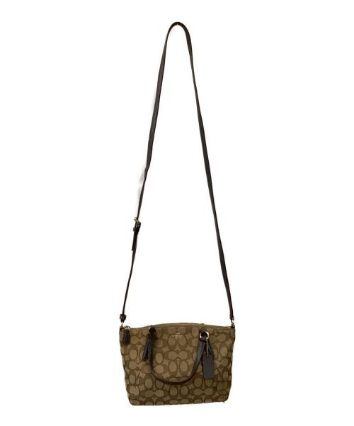 COACH（コーチ）COACH (コーチ) ショルダーバッグ　COACH（コーチ） ベージュの古着・服飾アイテム