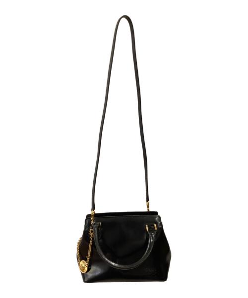 GIANNI VERSACE（ジャンニ・ヴェルサーチ）GIANNI VERSACE (ジャンニ・ヴェルサーチ) ショルダーバッグ　GIANNI VERSACE（ジャンキーニヴェルサーチ） ブラックの古着・服飾アイテム
