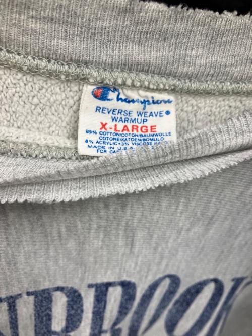 Champion（チャンピオン）Champion (チャンピオン) REVERSE WEAVE　	80s ライトグレー サイズ:XLの古着・服飾アイテム