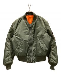 中古・古着通販】ALPHA (アルファ) MA-1 フライトジャケット カーキ
