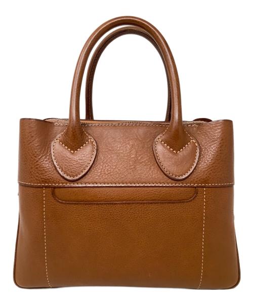 genten（ゲンテン）genten (ゲンテン) ハンドバッグ ミネルヴァ ブラウンの古着・服飾アイテム