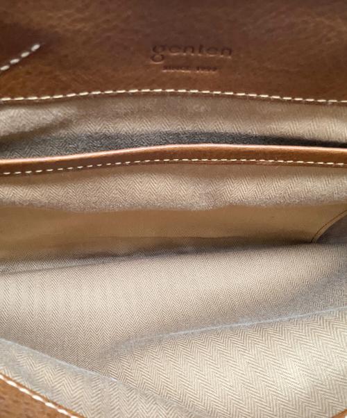 genten（ゲンテン）genten (ゲンテン) ハンドバッグ ミネルヴァ ブラウンの古着・服飾アイテム