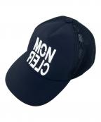 MONCLERモンクレール）の古着「MONCLER（モンクレール）　G209Q3B00002　ベースボールキャップ」｜ブラック