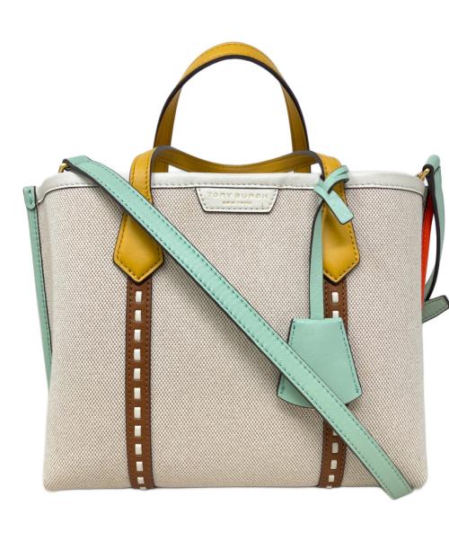 TORY BURCH（トリーバーチ）TORY BURCH (トリーバーチ) TORY BURCH（トリーバーチ）　ペリー トリプルコンパートメント ベージュの古着・服飾アイテム
