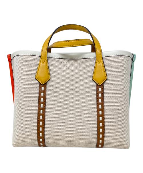 TORY BURCH（トリーバーチ）TORY BURCH (トリーバーチ) TORY BURCH（トリーバーチ）　ペリー トリプルコンパートメント ベージュの古着・服飾アイテム