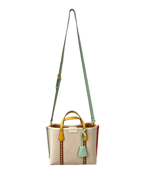 TORY BURCH（トリーバーチ）TORY BURCH (トリーバーチ) TORY BURCH（トリーバーチ）　ペリー トリプルコンパートメント ベージュの古着・服飾アイテム