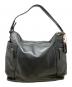 COACH（コーチ）の古着「COACH(コーチ) ハンドバッグ ブリーカー レザー」｜ブラック
