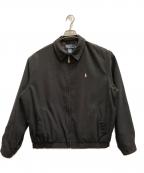 POLO RALPH LAURENポロ・ラルフローレン）の古着「スイングトップ」｜ブラック