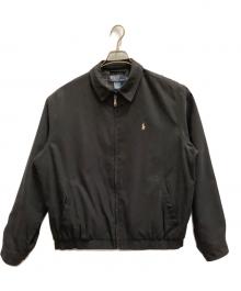 POLO RALPH LAUREN（ポロ・ラルフローレン）の古着「スイングトップ」｜ブラック