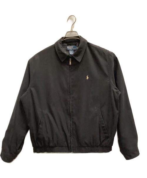 POLO RALPH LAUREN（ポロ・ラルフローレン）POLO RALPH LAUREN (ポロ・ラルフローレン) スイングトップ ブラック サイズ:Mの古着・服飾アイテム