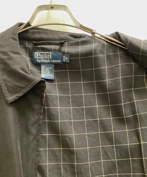 POLO RALPH LAUREN（ポロ・ラルフローレン）POLO RALPH LAUREN (ポロ・ラルフローレン) スイングトップ ブラック サイズ:Mの古着・服飾アイテム