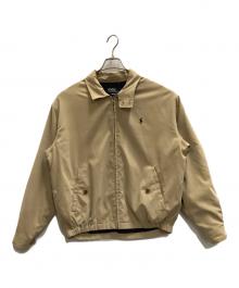 POLO RALPH LAUREN（ポロ・ラルフローレン）の古着「スイングトップ」｜ベージュ