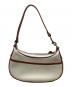 COACH (コーチ) COACH コーチ アクセサリーポーチ ワンショルダー ブラウン×ホワイト：12000円