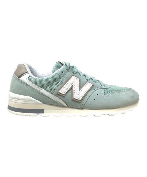 NEW BALANCE（ニューバランス）NEW BALANCE (ニューバランス) ローカットスニーカー　NEW BALANCE（ニューバランス）　W996 7LA　 グリーン サイズ:22.5の古着・服飾アイテム