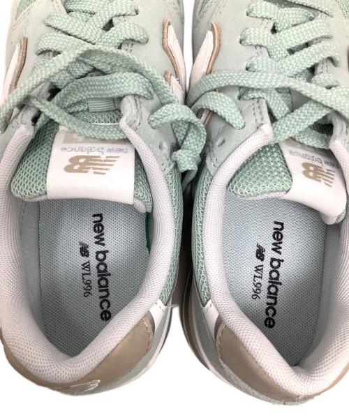 NEW BALANCE（ニューバランス）NEW BALANCE (ニューバランス) ローカットスニーカー　NEW BALANCE（ニューバランス）　W996 7LA　 グリーン サイズ:22.5の古着・服飾アイテム