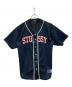stussy（ステューシー）の古着「ベースボールシャツ」｜ネイビー