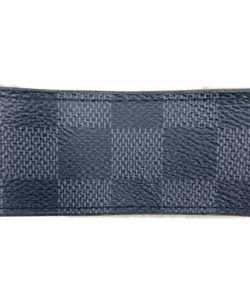 LOUIS VUITTON（ルイ ヴィトン）LOUIS VUITTON (ルイ ヴィトン) サンチュールベルト　LOUIS VUITTON（ルイ　ヴィトン）　M9156　ダミエ ブラックの古着・服飾アイテム
