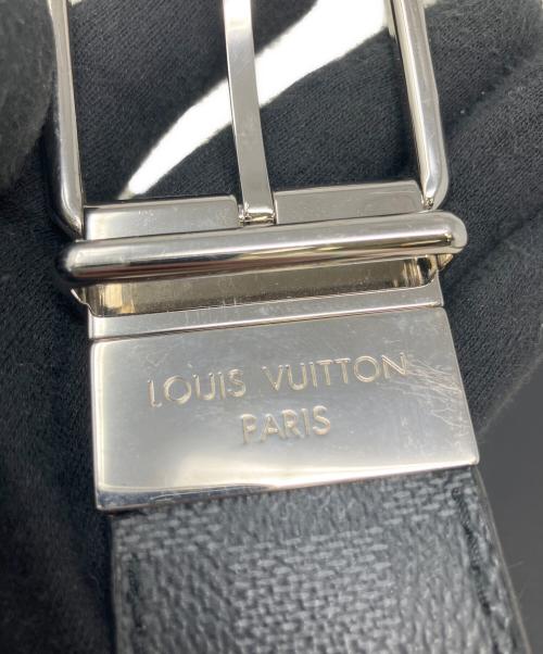 LOUIS VUITTON（ルイ ヴィトン）LOUIS VUITTON (ルイ ヴィトン) サンチュールベルト　LOUIS VUITTON（ルイ　ヴィトン）　M9156　ダミエ ブラックの古着・服飾アイテム