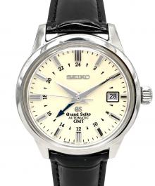 SEIKO（セイコー）の古着「Grand Seiko Mechanical GMT グランドセイコー メカニカル GMT Ref.SBGM003 39.5mm アイボリー文字盤」｜アイボリー文字盤