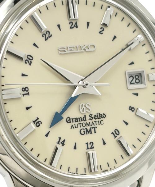 SEIKO（セイコー）SEIKO (セイコー) Grand Seiko Mechanical GMT グランドセイコー メカニカル GMT Ref.SBGM003 39.5mm アイボリー文字盤 アイボリー文字盤 サイズ:39.5mm/16-19cmの古着・服飾アイテム