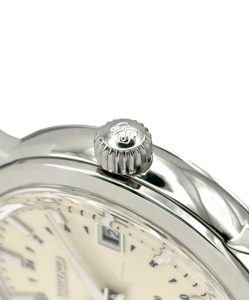 SEIKO（セイコー）SEIKO (セイコー) Grand Seiko Mechanical GMT グランドセイコー メカニカル GMT Ref.SBGM003 39.5mm アイボリー文字盤 アイボリー文字盤 サイズ:39.5mm/16-19cmの古着・服飾アイテム