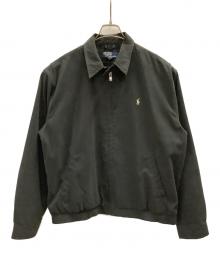 POLO RALPH LAUREN（ポロ・ラルフローレン）の古着「スイングトップ」｜ブラック