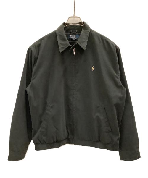 POLO RALPH LAUREN（ポロ・ラルフローレン）POLO RALPH LAUREN (ポロ・ラルフローレン) スイングトップ ブラック サイズ:Mの古着・服飾アイテム