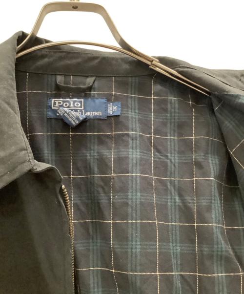 POLO RALPH LAUREN（ポロ・ラルフローレン）POLO RALPH LAUREN (ポロ・ラルフローレン) スイングトップ ブラック サイズ:Mの古着・服飾アイテム