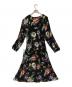 LAUREN RALPH LAUREN (ローレン ラルフ ローレン) 長袖ワンピース　LAUREN RALPH LAUREN　（ ローレン ラルフ ローレン ） ブラック サイズ:SIZE M：8000円