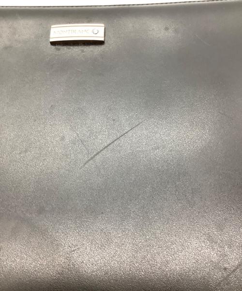 MONTBLANC（モンブラン）MONTBLANC (モンブラン) クラッチバッグ ブラックの古着・服飾アイテム