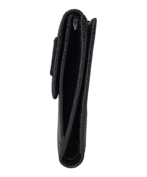 Salvatore Ferragamo（サルヴァトーレ フェラガモ）Salvatore Ferragamo (サルヴァトーレ フェラガモ) 3つ折り財布　Salvatore Ferragamo（サルヴァトーレ　フェラガモ） ブラックの古着・服飾アイテム