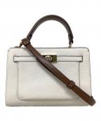 COACHコーチ）の古着「ショルダーバッグ　COACH（コーチ）　C8319」｜ベージュ