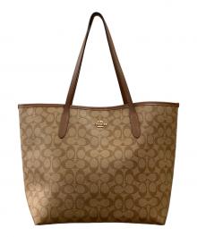 COACH（コーチ）の古着「COACH（コーチ）　5696　シグネチャー　5696」｜ベージュ