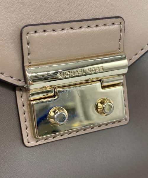 MICHAEL KORS（マイケルコース）MICHAEL KORS (マイケル・コース) 2WAYバッグ ベージュの古着・服飾アイテム