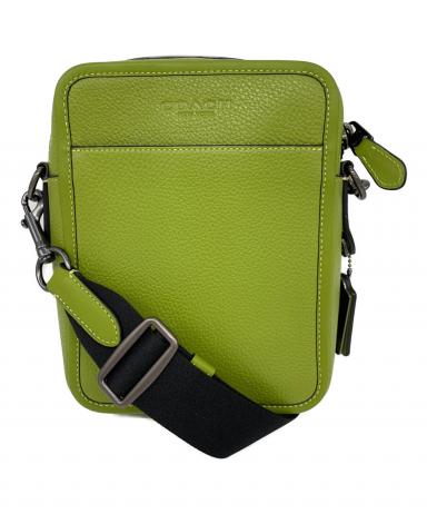 COACH コーチ カーディガン L 緑 【古着】【中古】【送料無料】 中古・古着通販】COACH (コーチ) クロスボディバッグ グリーン