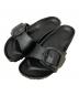BIRKENSTOCK（ビルケンシュトック）の古着「BIRKENSTOCK（ビルケンシュトック）　マドリッドビッグバックル」｜ブラック