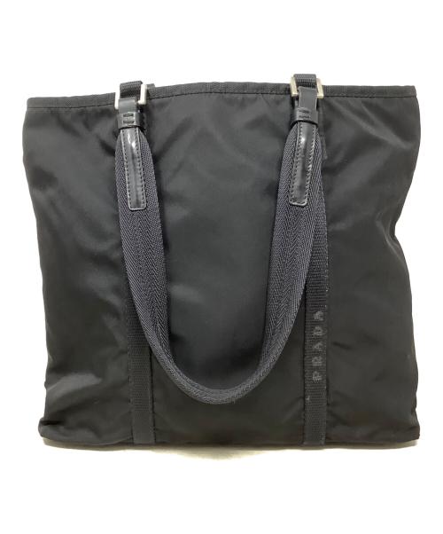 PRADA（プラダ）PRADA (プラダ) トートバッグ　PRADA（プラダ）　B10221　143 ブラックの古着・服飾アイテム