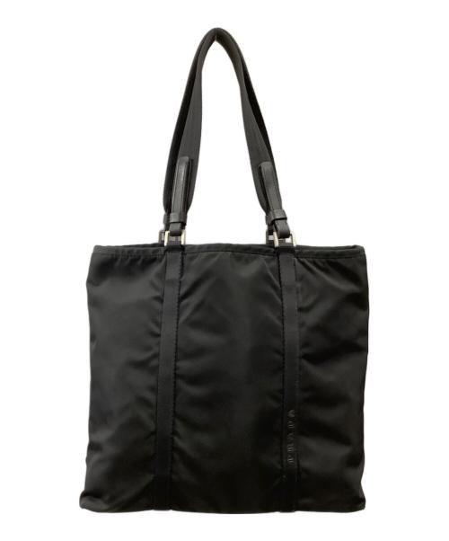 PRADA（プラダ）PRADA (プラダ) トートバッグ　PRADA（プラダ）　B10221　143 ブラックの古着・服飾アイテム