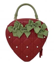 Maison de FLEUR（メゾンドフルール）の古着「ショルダーバッグ　Maison de FLEUR（メゾンドフルール）」｜レッド