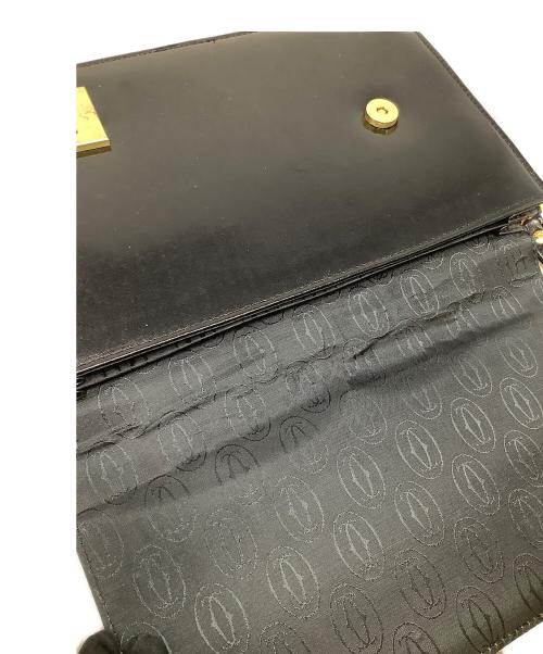 Cartier（カルティエ）Cartier (カルティエ) クラッチバッグ　Cartier（カルティエ） ブラックの古着・服飾アイテム