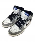 NIKEナイキ）の古着「NIKE（ナイキ）　Air Jordan 1 Retro　FD1437-003」｜ホワイト×グレー