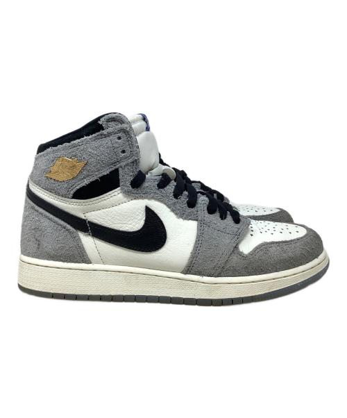 NIKE（ナイキ）NIKE (ナイキ) NIKE（ナイキ）　Air Jordan 1 Retro　	FD1437-003 ホワイト×グレー サイズ:25.0の古着・服飾アイテム