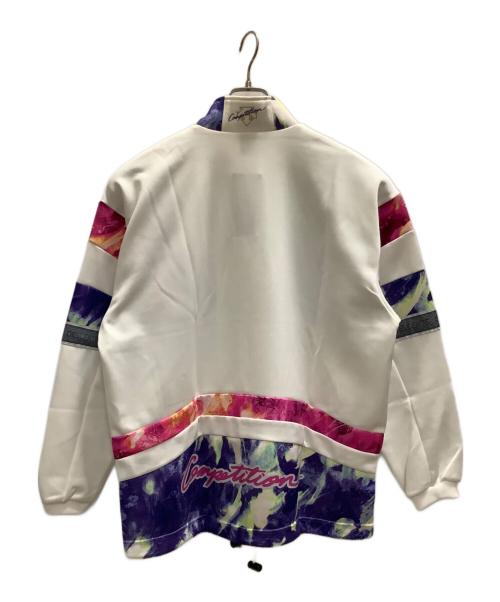 DECENT（デサント）DECENT (デサント) トラックジャケット ホワイト サイズ:M-Lの古着・服飾アイテム
