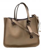 COACHコーチ）の古着「タイラー キャリーオール28」｜ベージュ