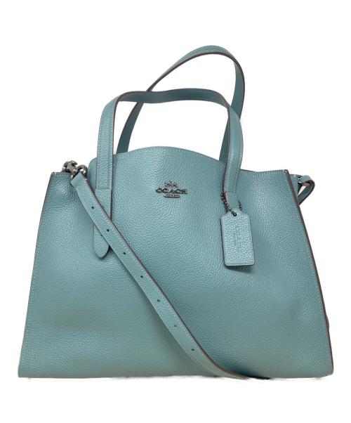 COACH（コーチ）COACH (コーチ) COACH（コーチ）　25137　チャーリーキャリーオール スカイブルーの古着・服飾アイテム