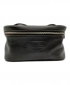 COACHコーチ）の古着「コスメポーチ　COACH（コーチ）　5067」｜ブラック